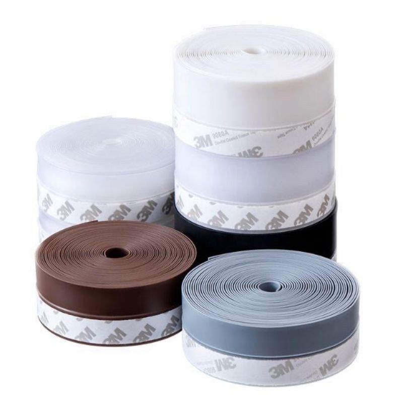 Door Seal Strip Penutup Celah Bawah Pintu Jendela Penahan Debu Serangga Kecoa Best