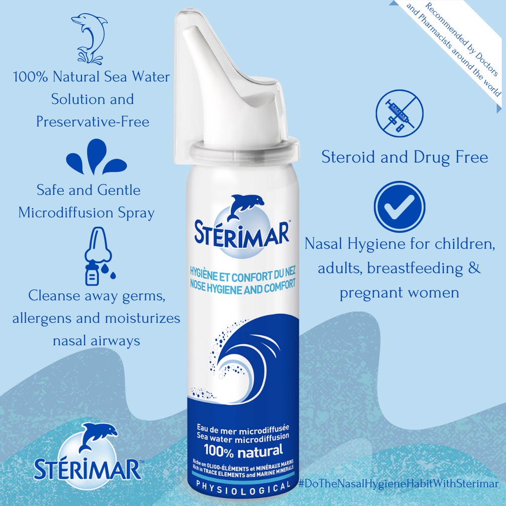 Sterimar Nose Nasal Hygiene Baby Anak Bayi Adult Dewasa exp 2025