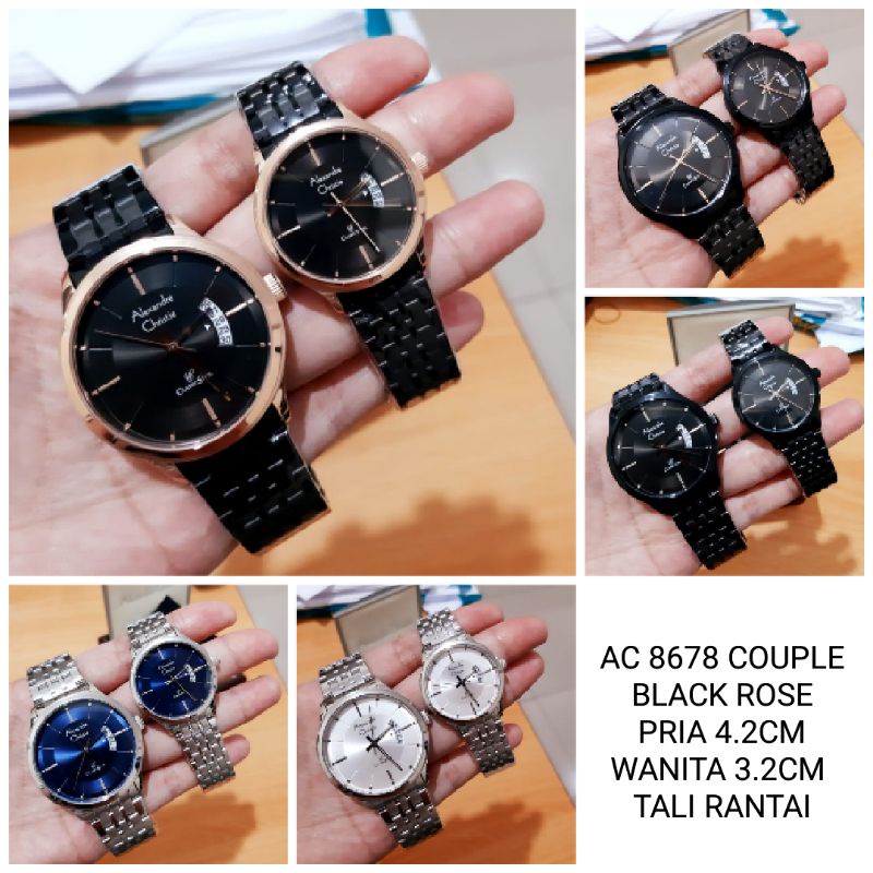 Alexandre Christie Couple AC8678 AC 8678 Original