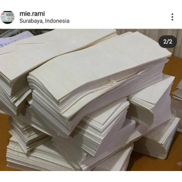 

((A-AQQ_♥☞)) Kulit Samosa 8x28cm 1kg ( Isi Kurang Lebih 60-70 Lembar)-viral