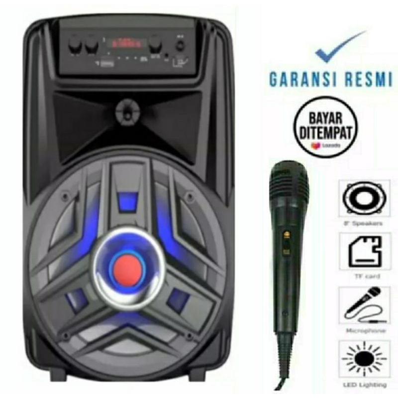 FREE MIC KAROEKE ST-5001/XTM-8118 GRATIS MIC KAROEKE BLUETOOTH WERLEESSS MP3 AUDIO PLAYER