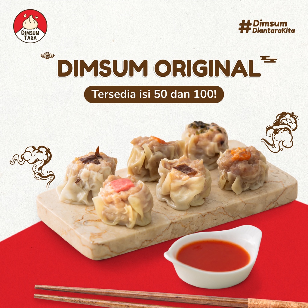 

Dimsum Tara Frozen Food Premium Halal Mix Varian Paket 5 Isi 100 Pcs