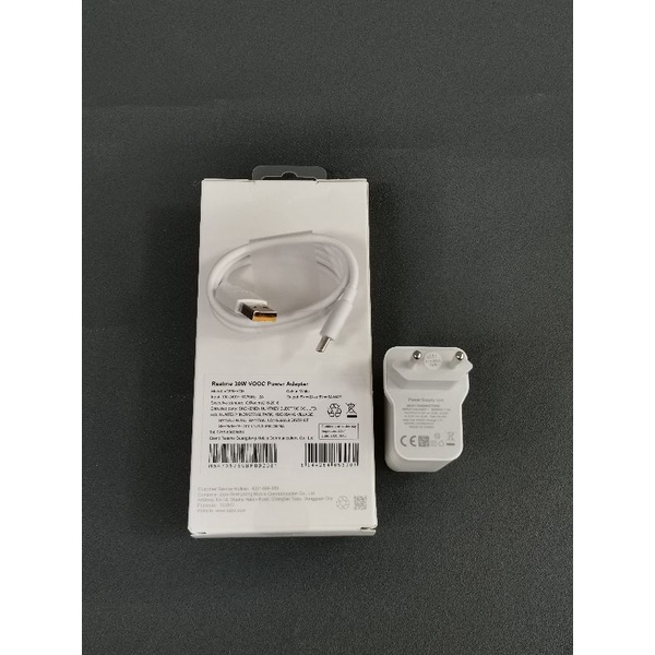 REALME CHARGER 30W ORIGINAL NEW VOOC / SUPER DART REALME ASLI GARANSI