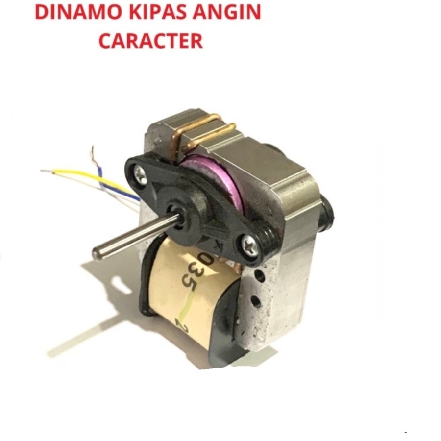 Motor Dinamo Kipas Angin Karakter 6 7 8 Inch Dinamo Kipas Angin 6 7 8" Umum
