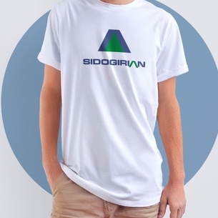 A008 Kaos Sidogirian Lengan Pendek Cotton Combed 24S Premium