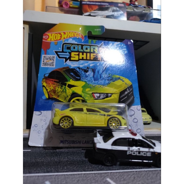 HOTWHELLS color shifter Lancer Evo x