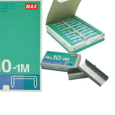 

Isi Stapler MAX Kecil HD-10 ( Isi 20 Kotak Kecil ) Staples No 10-1M