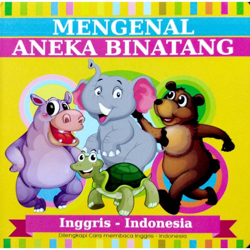 board book anak 15x15cm