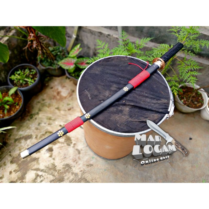 COSPLAY ANIME!!! KATANA KHUNTO CUSTOM MODEL ENMA SAMURAI ZORO ANIME ONEPIECE