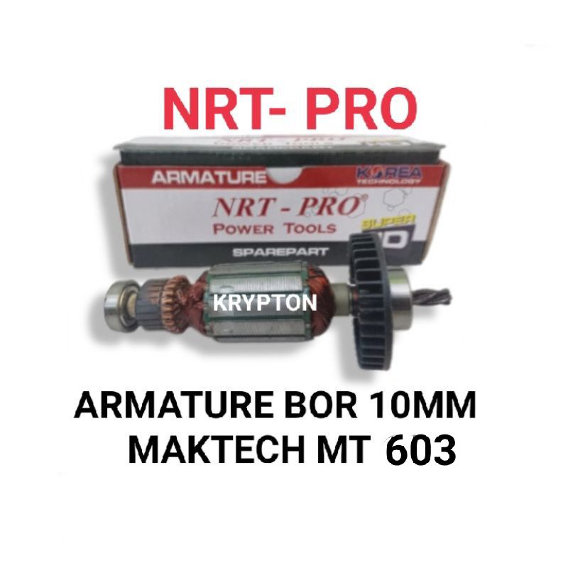 ARMATURE / ANGKER BOR 10MM TYPE MAKTECH MT-603 NRT PRO 100% ORIGINAL