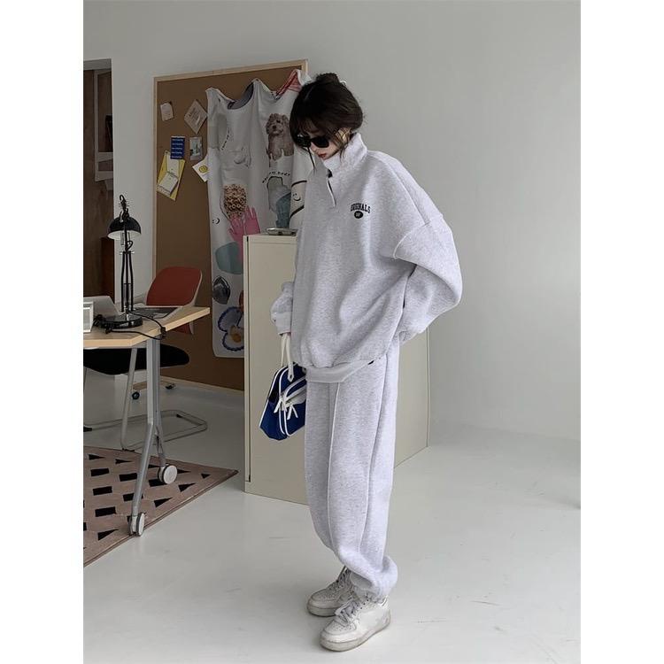 Sweater Celana 1987 One Set Setelan