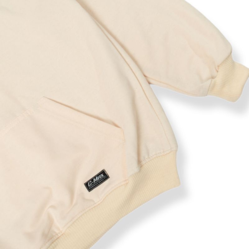 ROFAD STORE - Sweater Hoodie Cream Pria wanita - Jaket Hodie Panda PRAYERFAITH original bahan Fleece
