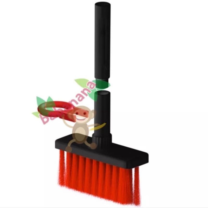 Sikat keyboard hitam merah cleaning set kit mechanical puller brush