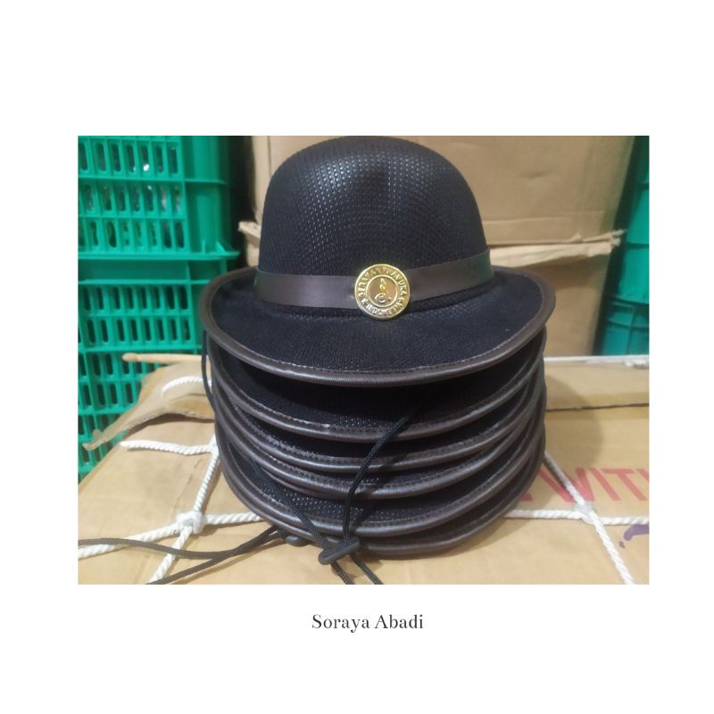 TOPI BONI PRAMUKA BAHAN JARING