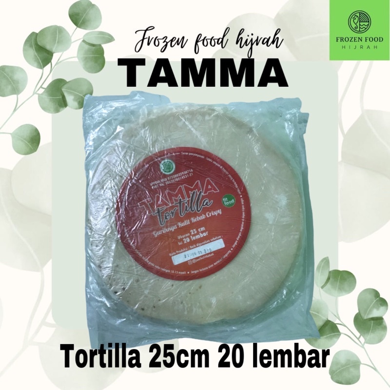 

TAMMA TORTILLA BESAR 25CM 20 LEMBAR