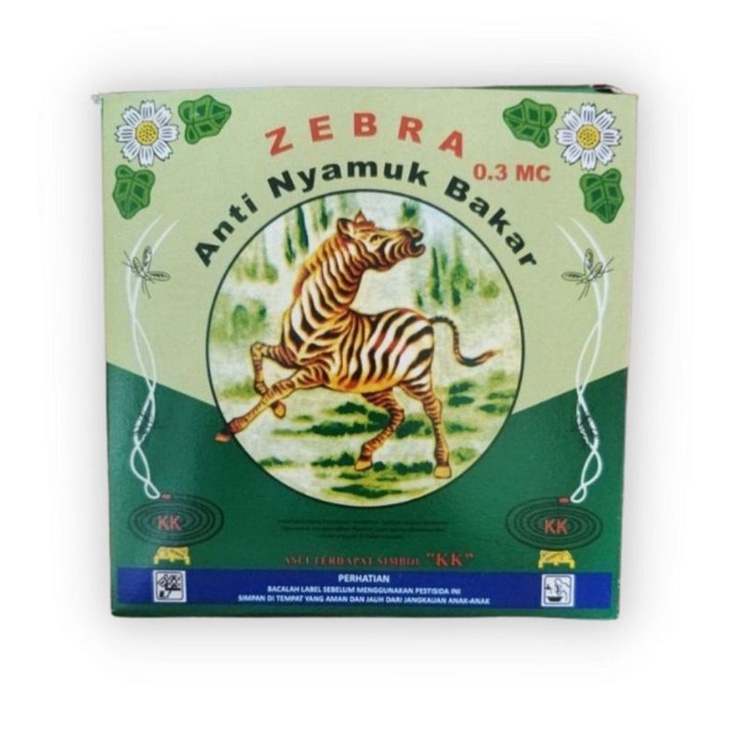 Zebra anti nyamuk bakar