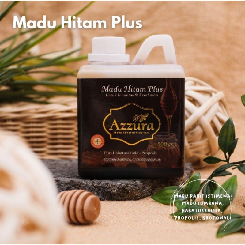 

Madu Azzura - Madu Hitam Plus 500 gr