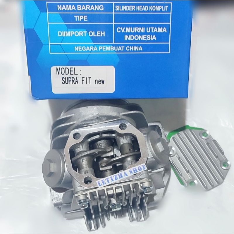 CYLINDER HEAD ASSY LEGENDA, SUPRA FIT NEW, BLOK HEAD KLEP KOMPLIT HONDA SUPRA FIT NEW/LEGENDA