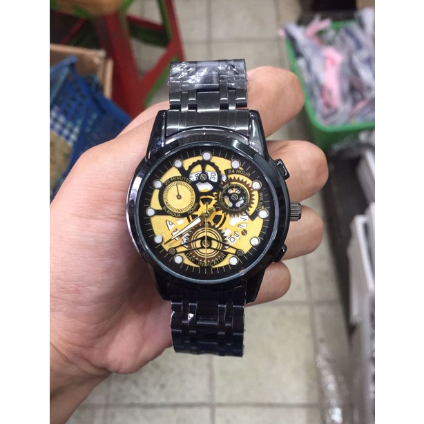 URB Jam Tangan Pria RLX Stainless Analog Otomatis