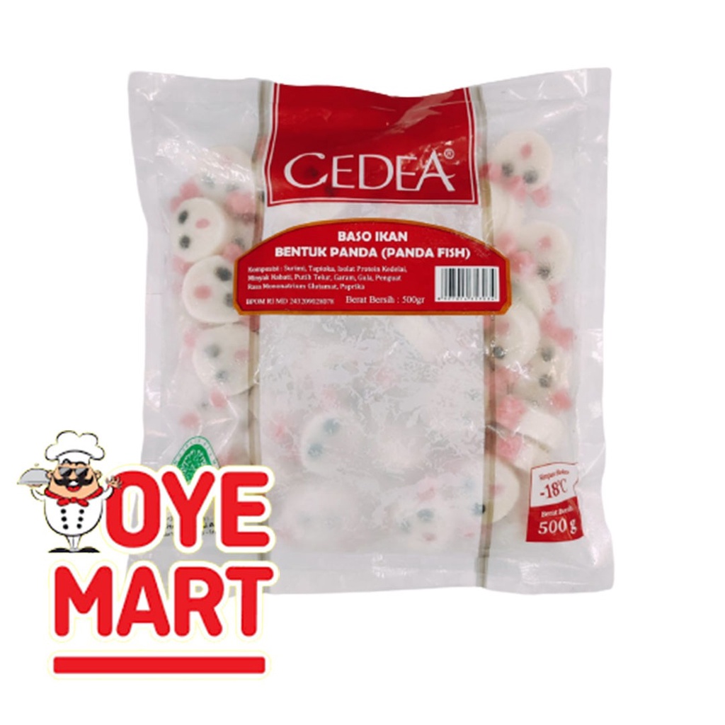 CEDEA PANDA FISH 500GR