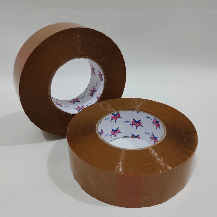 

LAKBAN JUMBO 300METER BENING/COKLAT - INDOTAPE - Kualitas DAIMARU - COKLAT