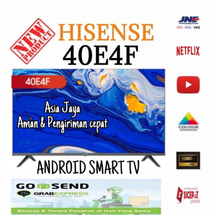 HISENSE LED TV 40 INCH SMART ANDROID FULL HD Garansi Resmi