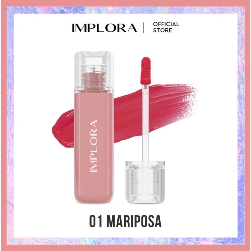 IMPLORA Jelly Tint | Glossy | Awet Tahan lama BPOM BEST SELLER