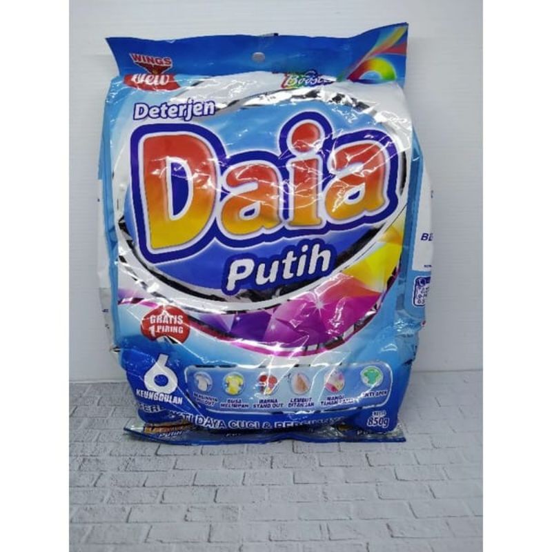 ❤️beauty❤️ Daia detergen putih 850gr