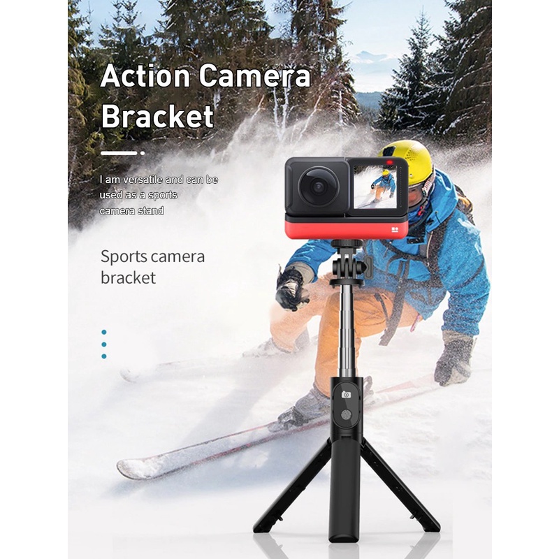 Tongsis Bluetooth Selfie Stick Tripod Tomsis Remote Shutter P20S