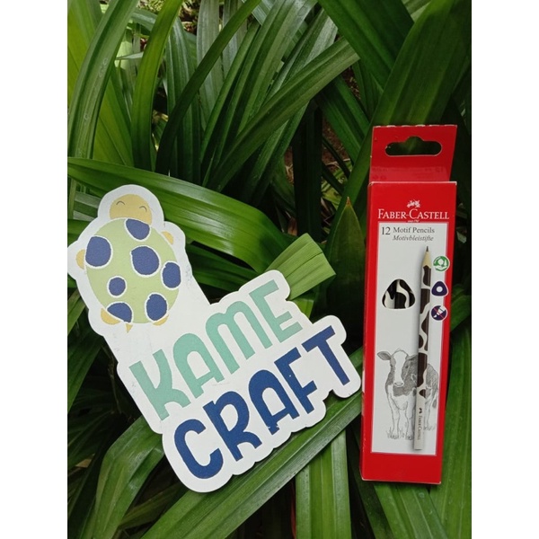 

Pensil 2B Faber Castell Motif Sapi ORIGINAL (1pcs) Pencil 2B Cow Pensil Kayu 2B Ujian Komputer