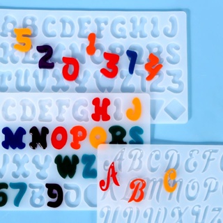 Cetakan Silikon Bentuk Huruf Alfabet Inggris Untuk Biskuit