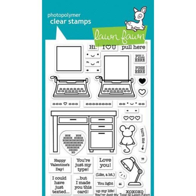 

best produk] Lawn fawn clear stamp You're just my type