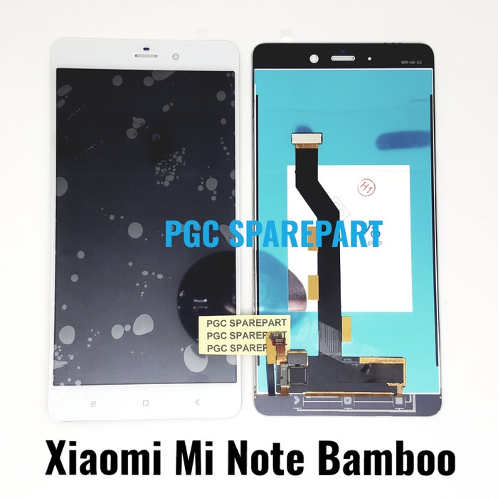 {SuheStore} Original OEM LCD Touchscreen Fullset Xiaomi Mi Note Bamboo Bambu - Putih Diskon