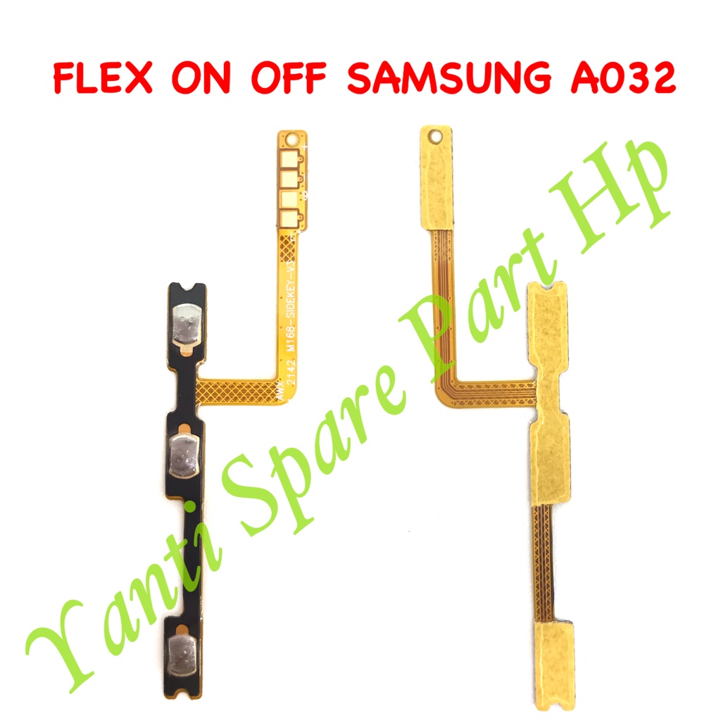 Flexible On Off Samsung A03 Core A032 Original Terlaris New