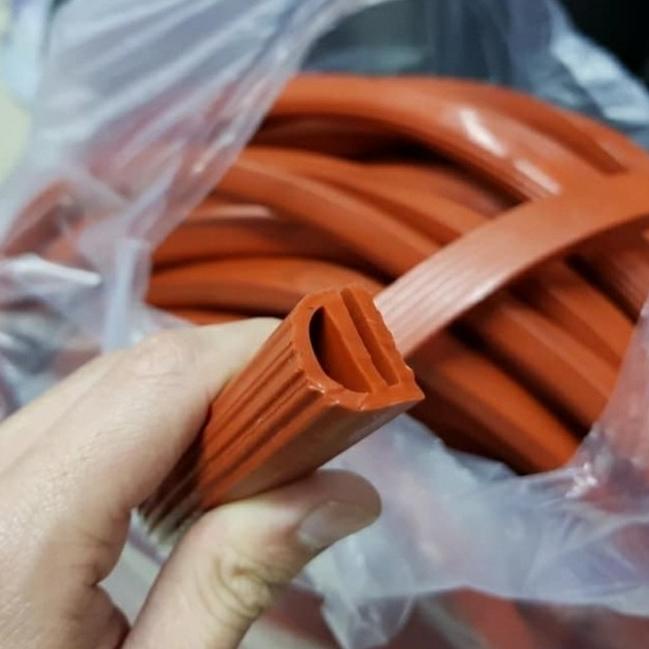 

lis pintu oven 16mm silikon strip / lis silicone lis pintu tahan panas