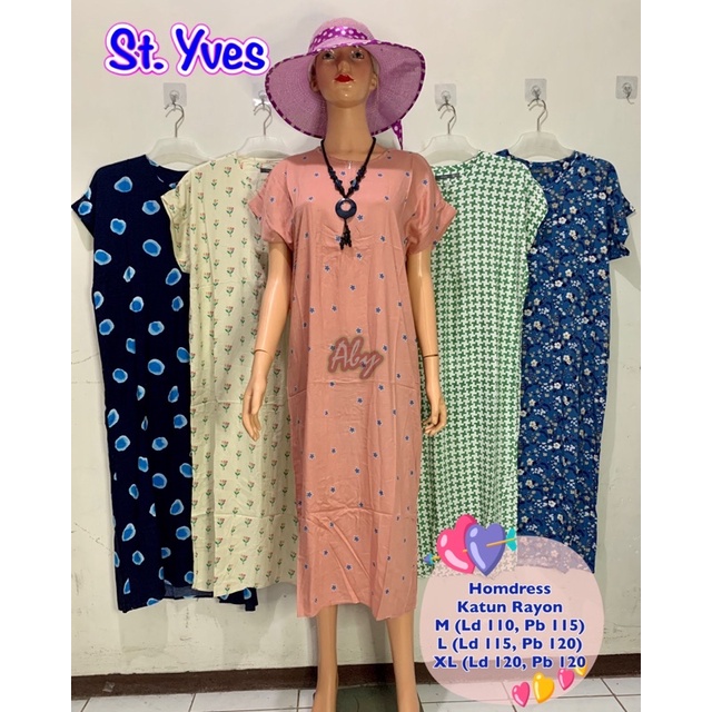 DASTER PANJANG LENGAN PENDEK ST YVES