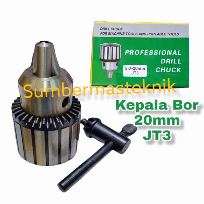 kepala bor 20mm chuck bor 20mm kepala bor duduk 20mm