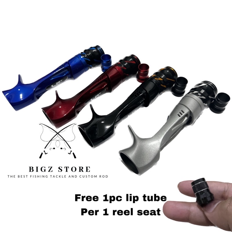 REEL SEAT C14+ BC OH + MAHKOTA / ALU RING + GRATIS LIP TUBE CI4+ KW (BUKAN ORIGINAL) MODEL SHIMANO C