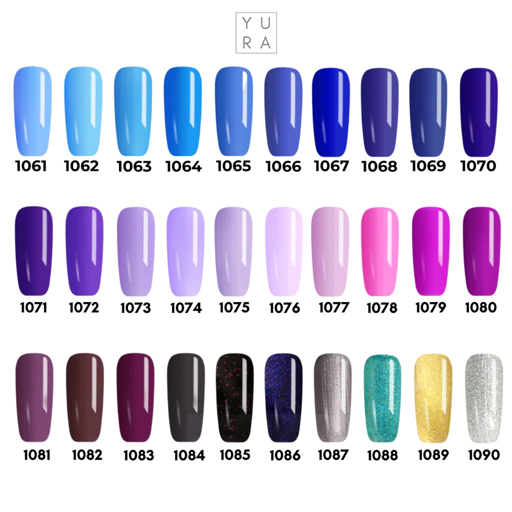 Kutek Gel Nail Polish Venalisa Colour 1061-1090 Nail Gel polish 12 ml / Kutek UV LED HIGH QUALITY