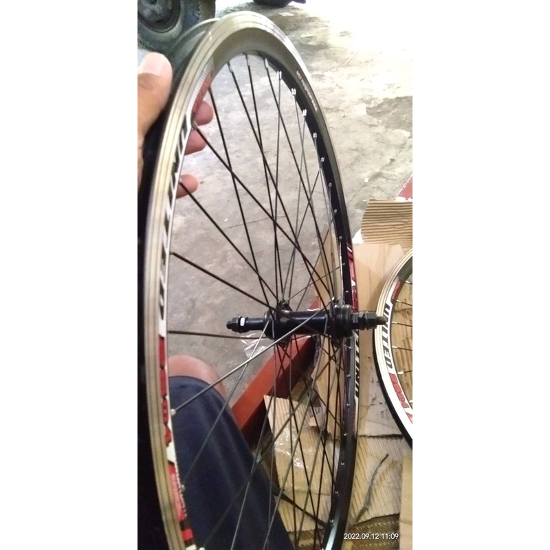 ( Sepasang ) Wheelset Rims 26 United  MTB Federal Sepeda gunung 36 Hole Cakram / V Brake Tinggal Pasang