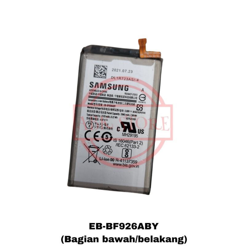 BATRE BATERAI BATTERY SAMSUNG GALAXY Z FOLD3 / FOLD 3 SM-F926B ORIGINAL