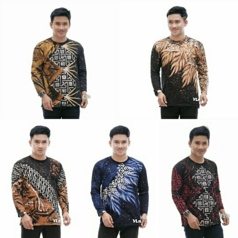 KAOS LUKIS CAP ABSTRAK ~ ATASAN PRIA KAOS KONTEMPORER HANDMADE