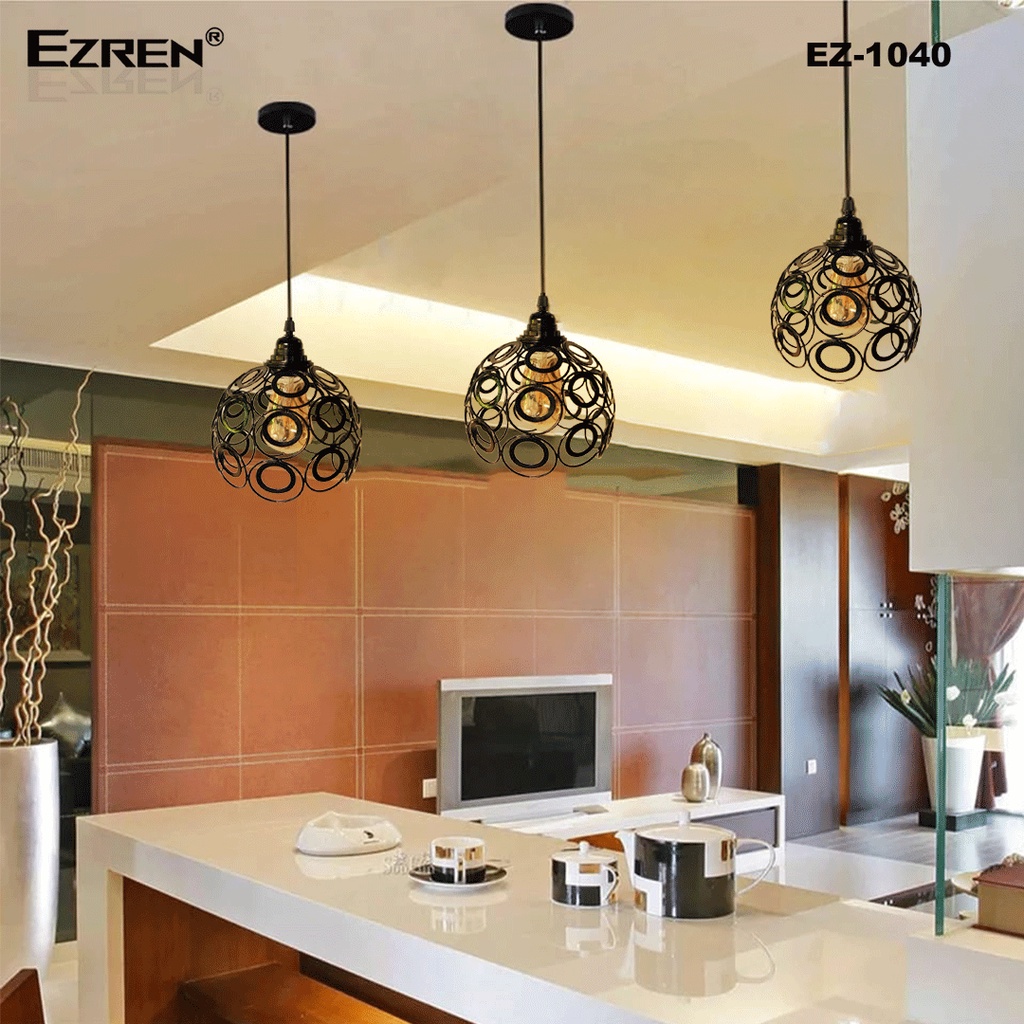 Ezren EZ-1040 Lampu Gantungan Interior Kamar TIdur &amp; Ruang Tamu