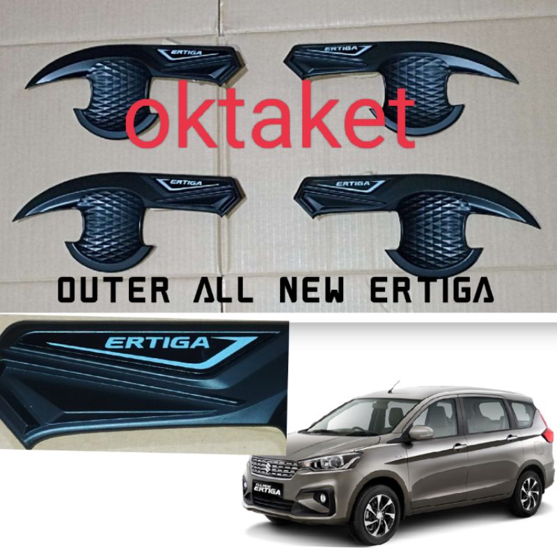 cover outer All new Ertiga 2018 2021 2022 2023 sporty hitam