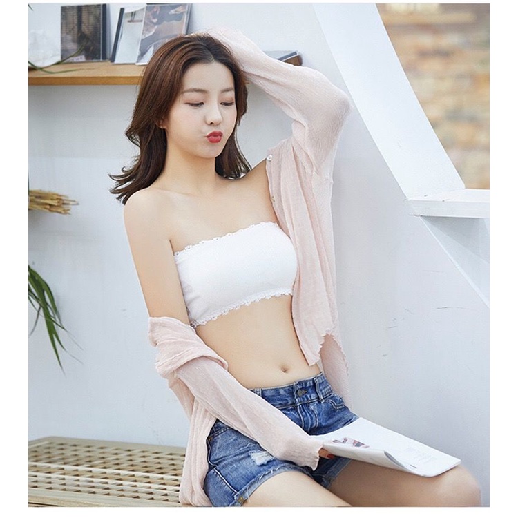 ♥TMALL88♥ Bra Kemben Cantik / Murah / Import / Fashion Koread Sexy Model Tanpa Tali Dengan Busa