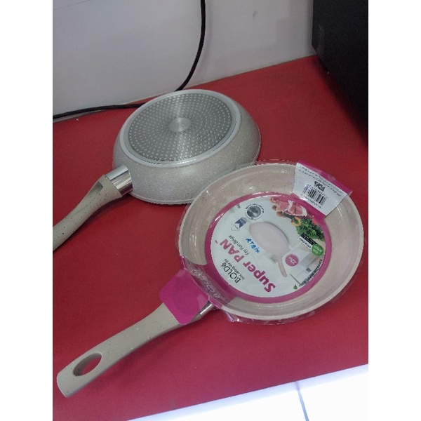 Super Pan Bolde Granite Series / Teflon Bolde / Fry Pan 22cm / Bolde Lubuklinggau