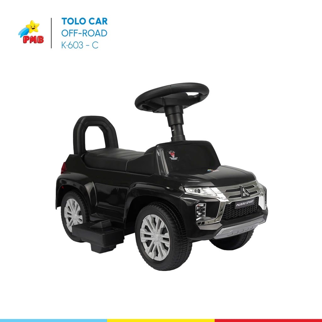 PMB Tolocar Off Road K603C  - Mitsubishi Pajero Sport (Mobil Mainan Anak)