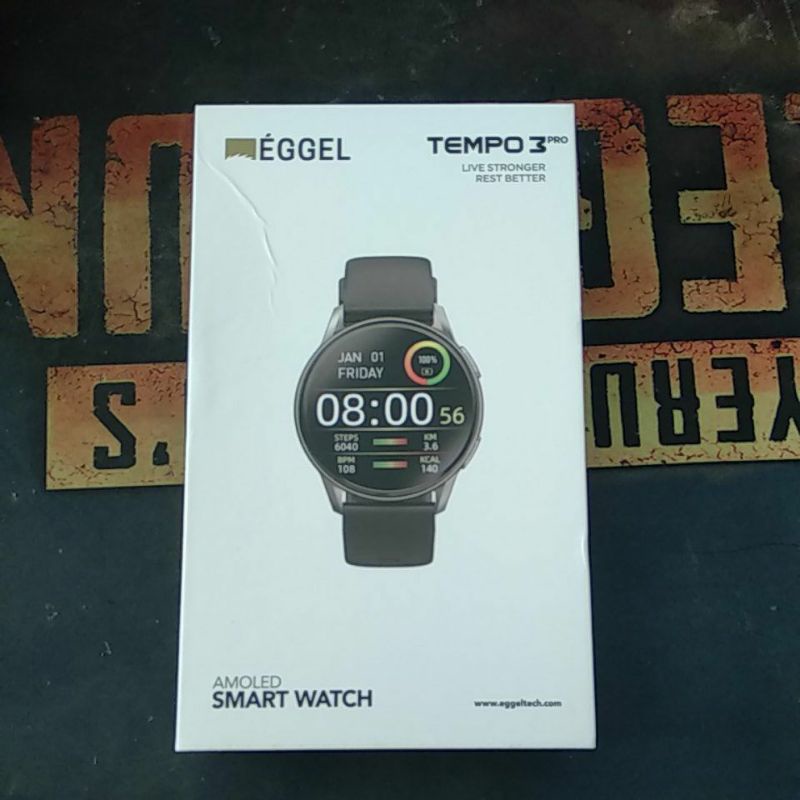 Smartwatch Eggel Tempo 3 Pro New Garansi 1 Tahun