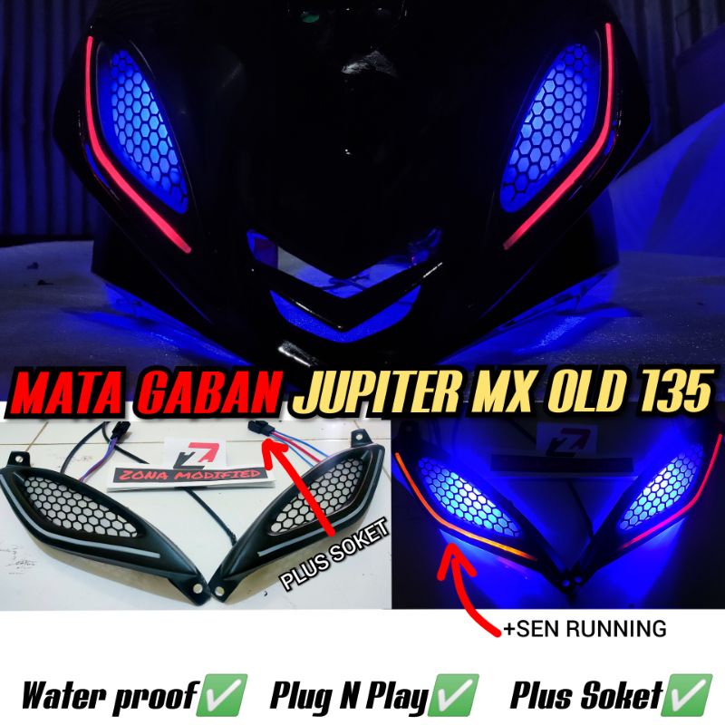 MATA GABAN JUPITER MX OLD 135 + SEN RUNNING