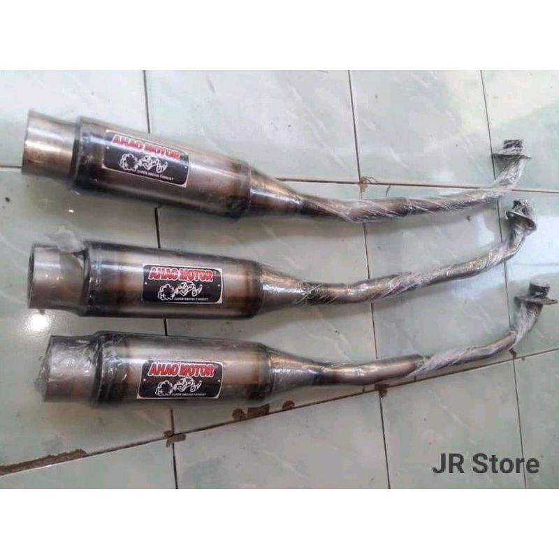 Knalpot Racing Ahau Pernis Netral Motor Bebek